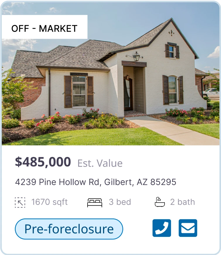 Pre-Foreclosure