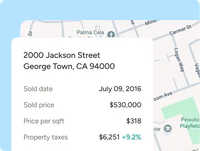 Look up a specific address or APN when you already have a target in mind.