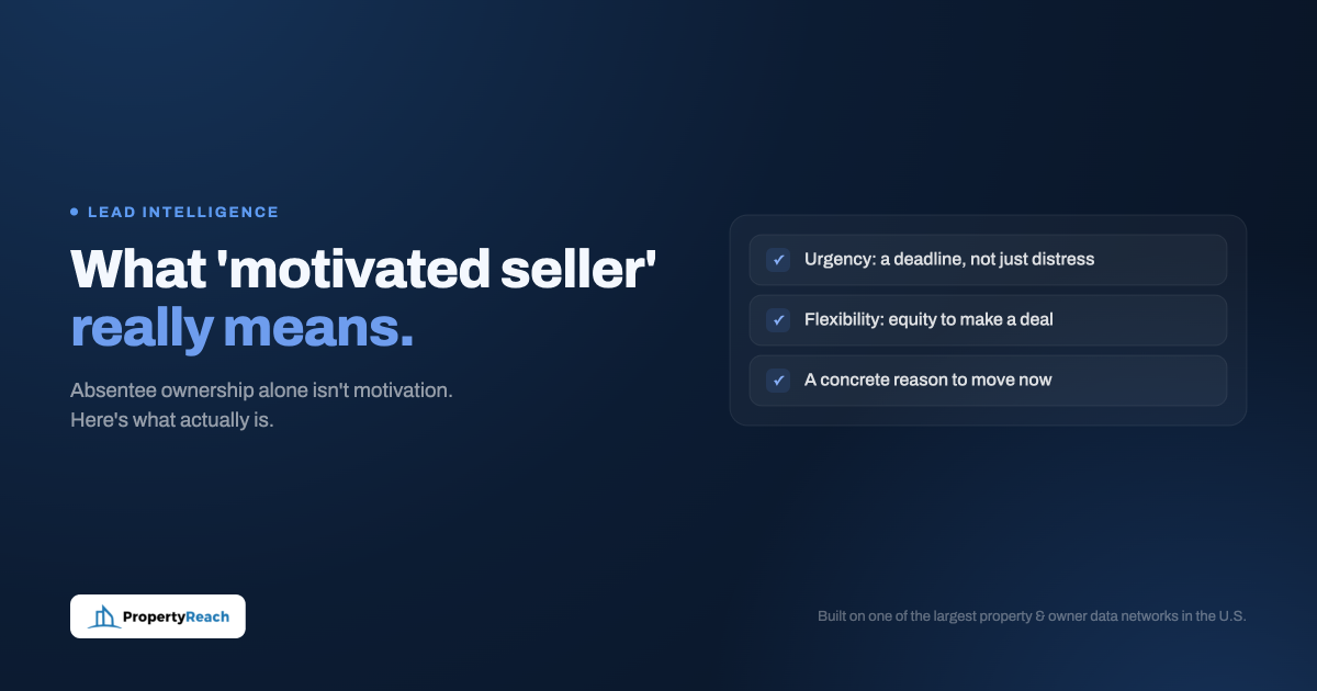 What ‘Motivated Seller’ Actually Means — and What It Doesn’t